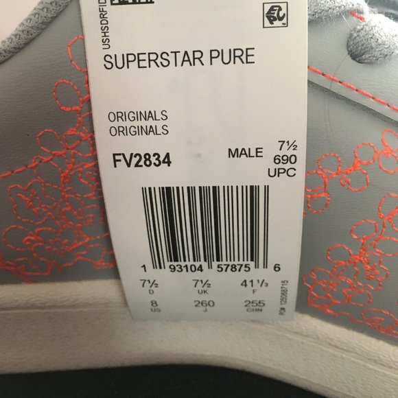 ADIDAS TOKYO SUPERSTAR PURE SHOES - Picture 6 of 7